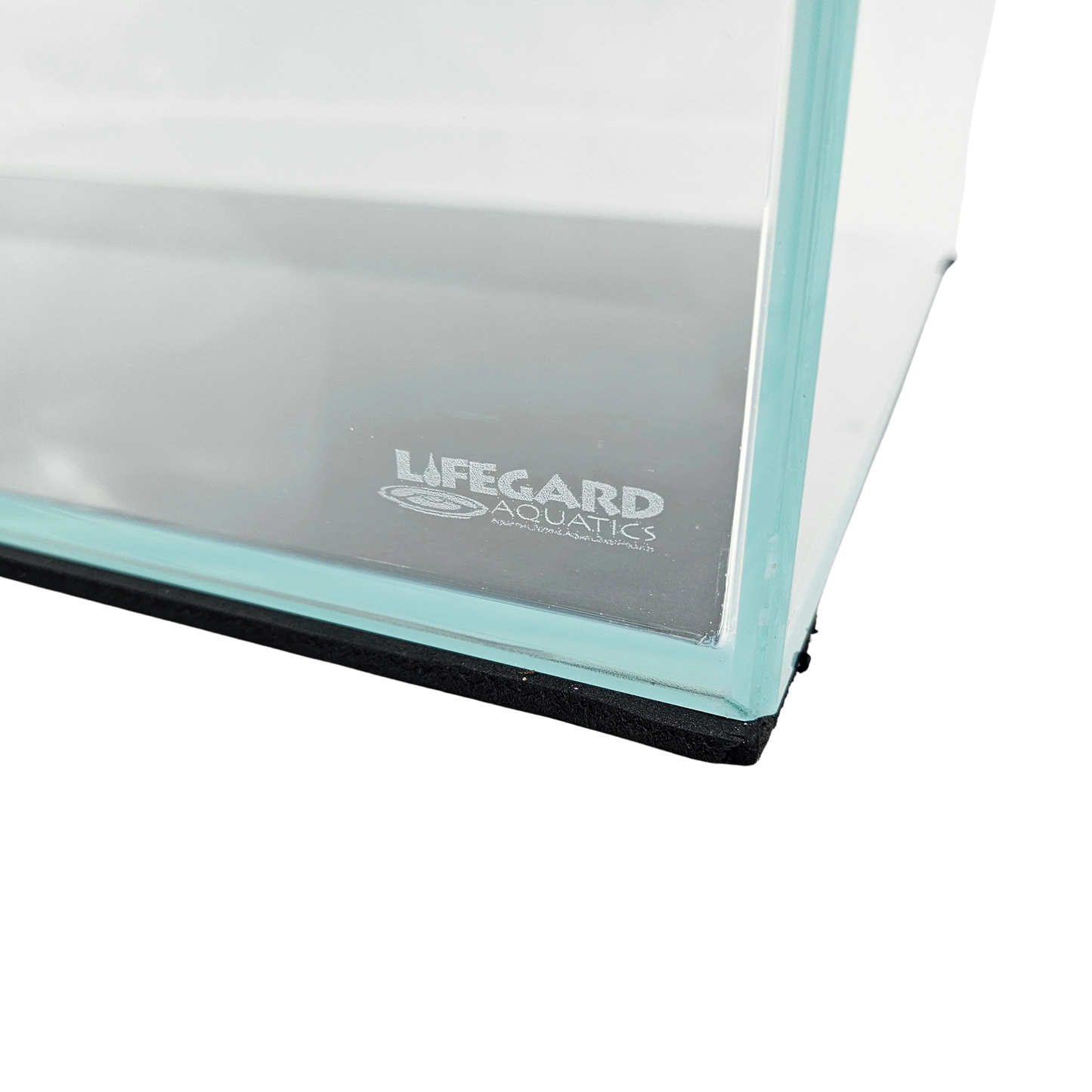 Lifegard CRYSTAL 9.6 Gallon 45 Degree Beveled Edge Low Iron Ultra Clear Rimless Aquarium 5mm (17.72"x10.63"x11.81")