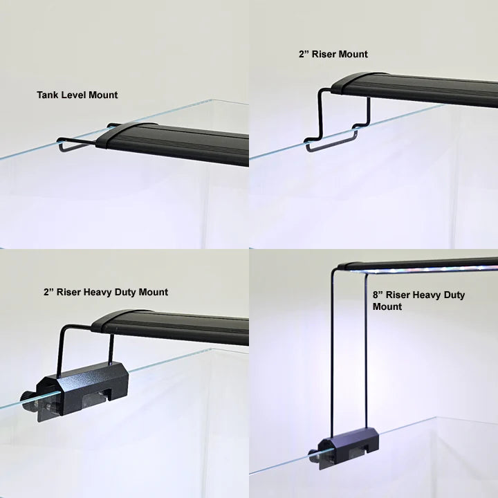 Lifegard LED Light Mounting Bracket: 2" High LED LIGHT MOUNTING BRACKET