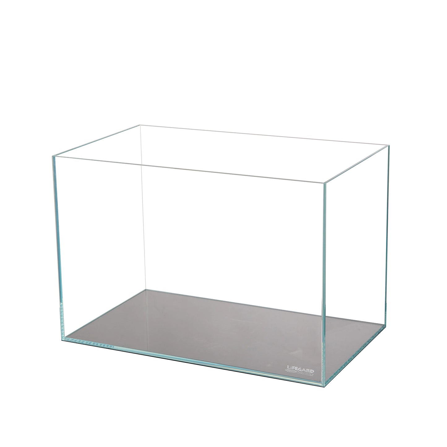 Lifegard CRYSTAL 40.14 Gallon Large 45 Rimless Beveled Edge Low Iron Ultra Clear Aquarium 8mm Glass