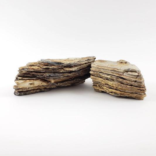 Lifegard Pagoda Crema Textured Stone - 44 Lbs box of SMALL size stones